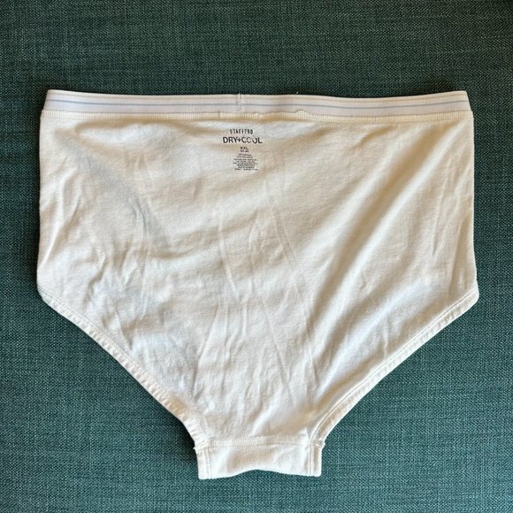Stafford Dry and Cool Size XXL White Briefs/Tighty Whities - Picture 4 of 6